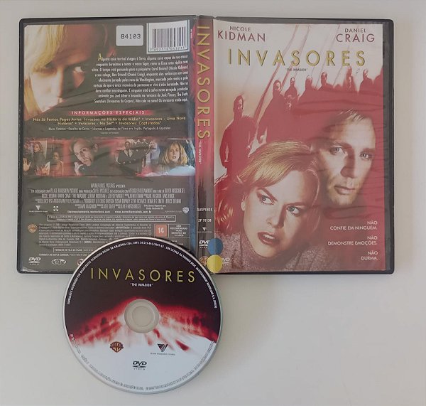 Dvd Invasores Editora (2008) [usado]