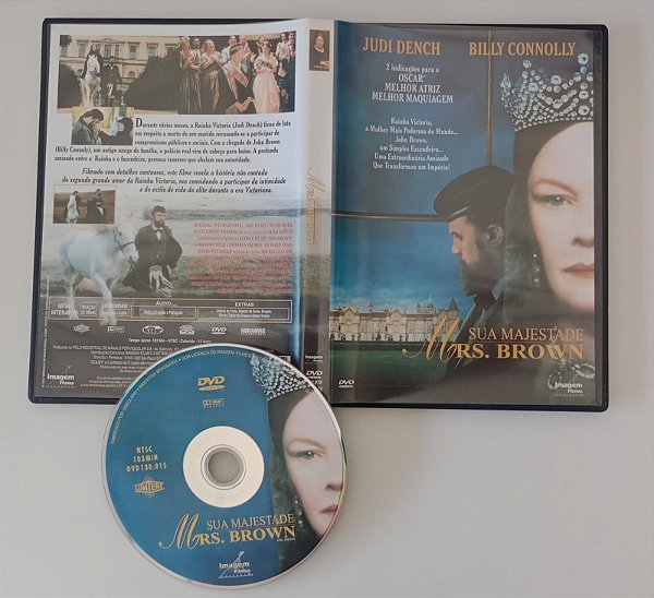 Dvd sua Majestade Mrs. Brown Editora [seminovo]