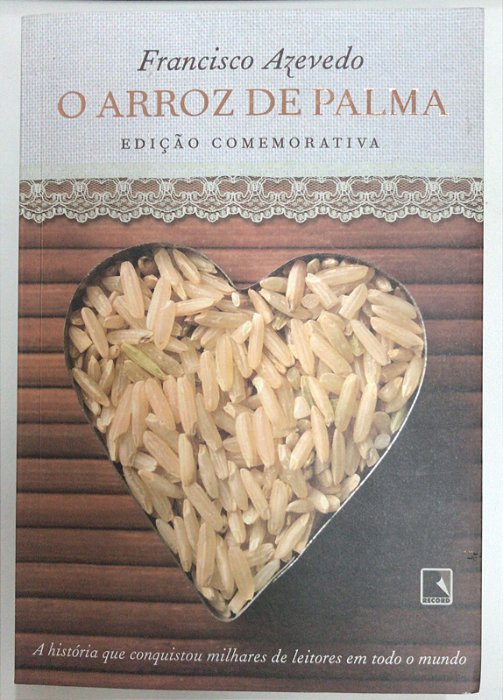Livro o Arroz de Palma- Edição Comemorativa Autor Azevedo, Francisco (2022) [usado]