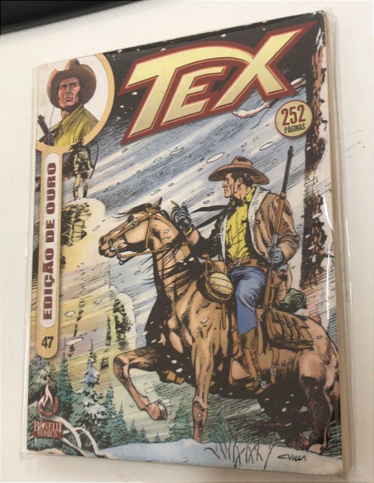 Gibi Tex- Edição de Ouro Nº 47 Autor Canzio [usado]