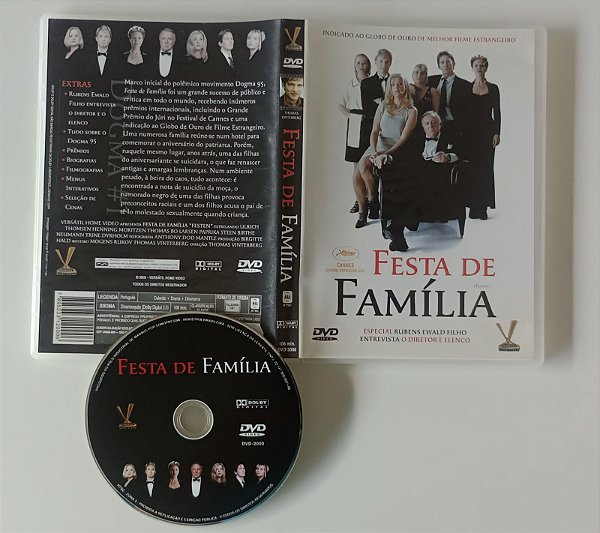 Dvd Festa de Família Editora (2003) [seminovo]