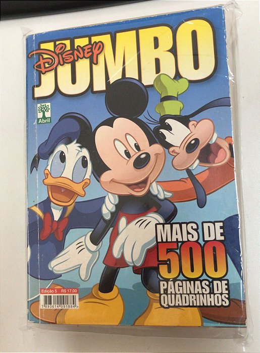 Gibi Disney Jumbo Nº 5 Autor Disney Jumbo Nº 5 [usado]