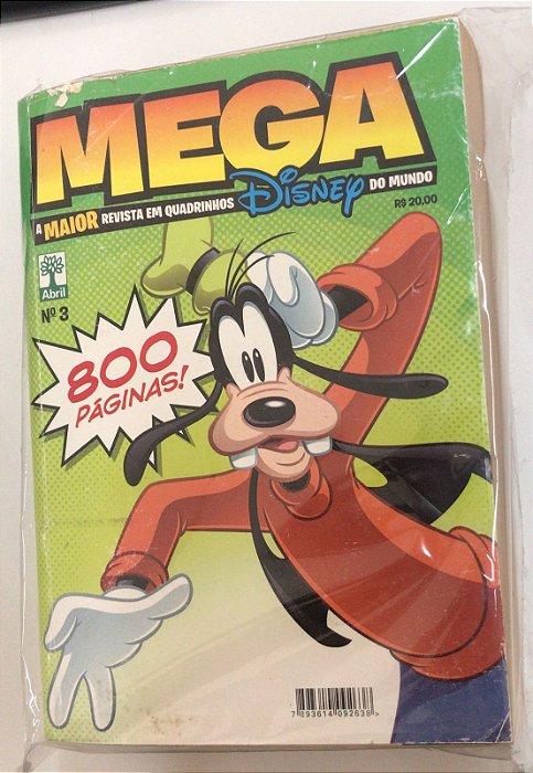 Gibi Mega Disney Nº 3 Autor Mega Disney Nº 3 [usado]