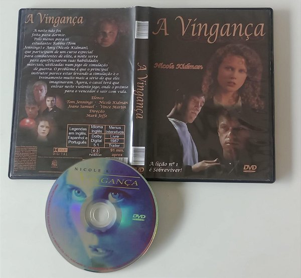 Dvd a Vingança Editora [seminovo]