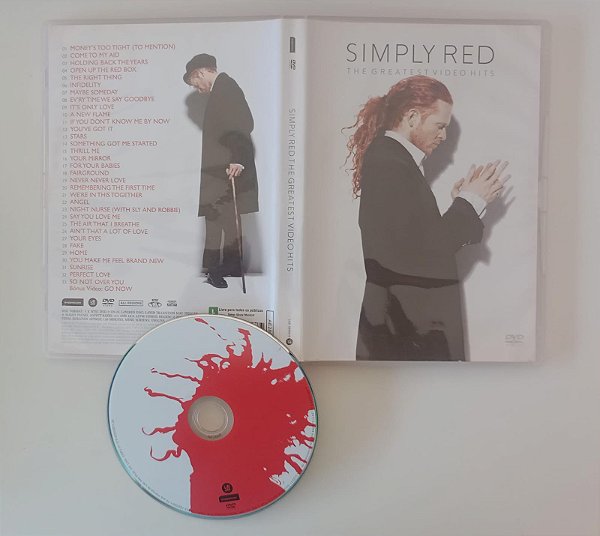 Dvd Simply Red - The Greatest Video Hits Editora (2008) [seminovo]