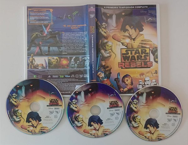 Dvd Star Wars Rebels - 1ª Temporada Completa Editora (2015) [seminovo]