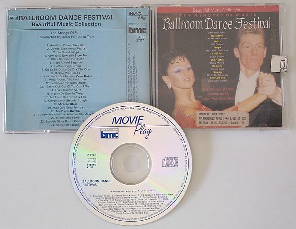 Cd Ballroom Dance Festival Interprete The Strings Of Paris (1989) [usado]