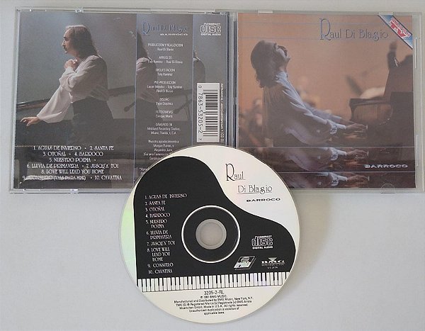 Cd Barroco Interprete Raul Di Blasio (1991) [usado]
