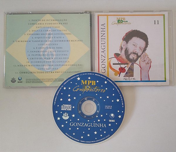 Cd Mpb Compositores 11 Interprete Gonzaguinha (1997) [usado]