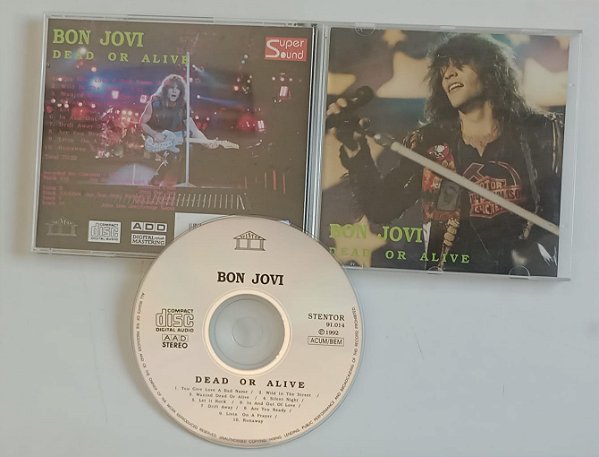 Cd Dead Or Alive [importado] Interprete Bon Jovi (1992) [usado]
