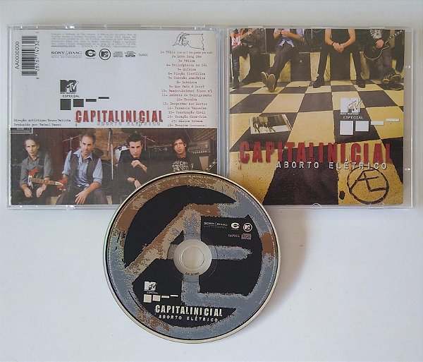 Cd Aborto Elétrico Interprete Capital Inicial [usado]