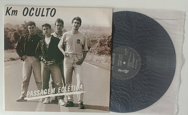 Disco de Vinil Passagem Eclética - Interprete Km Oculto (1993) [usado]