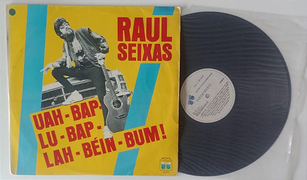 Disco de Vinil Uah-bap-lu-bap... Lp 1987 Interprete Raul Seixas (1987) [usado]