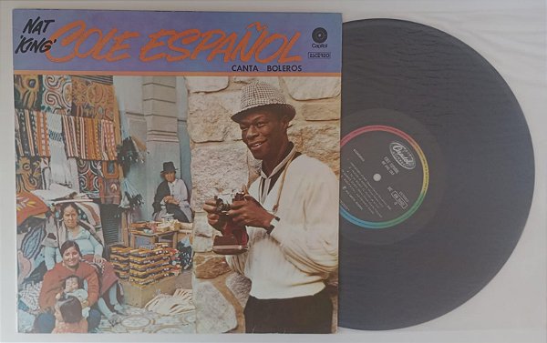 Disco de Vinil Canta Boleros - Lp 1985 Interprete Nat King Cole (1985) [usado]