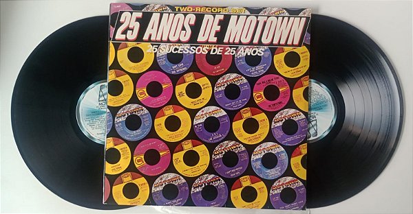 Disco de Vinil 25 Anos de Motown / Lp Duplo Coletânea 1983 Interprete Vários Artistas (1983) [usado]