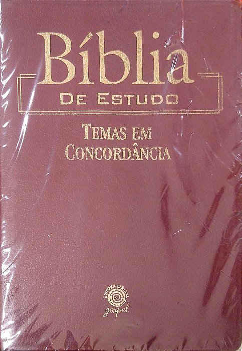 Livro Bíblia de Estudo - Temas em Concordância Autor Diversos Autores (2005) [usado]