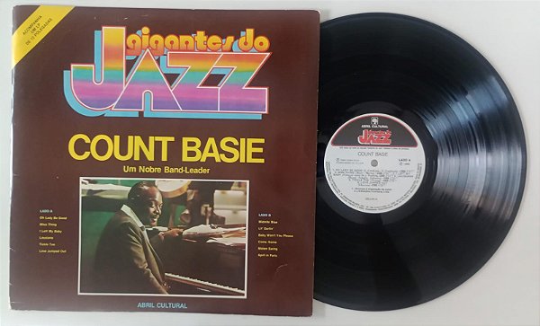 Disco de Vinil Coleção Abril Gigantes do Jazz Interprete Count Basie (1980) [usado]