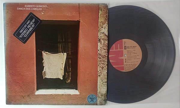 Disco de Vinil Dança das Cabeças - Lp 1977 Interprete Egberto Gismonti (1977) [usado]