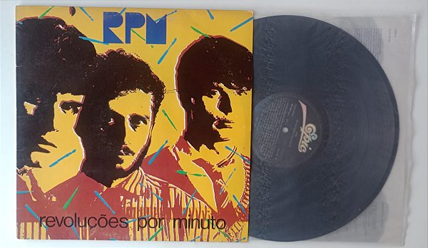 Disco de Vinil Revoluções por Minuto - Lp 1985 Interprete Rpm (1985) [usado]