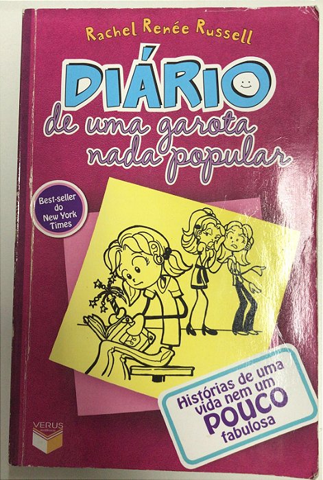 Livro Diário de Uma Garota Nada Popular Vol.1 - Histórias de Uma Vida Nem um Pouco Fabulosa Autor Russell, Rachel Renée (2013) [usado]