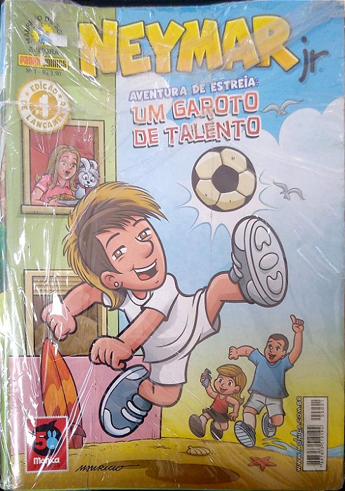 Gibi Neymar Jr. Primeira Série Completa - 24 Edições Autor Sousa, Maurício de [usado]