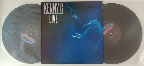 Disco de Vinil Live - Lp Duplo 1989 Interprete Kenny G (1989) [usado]