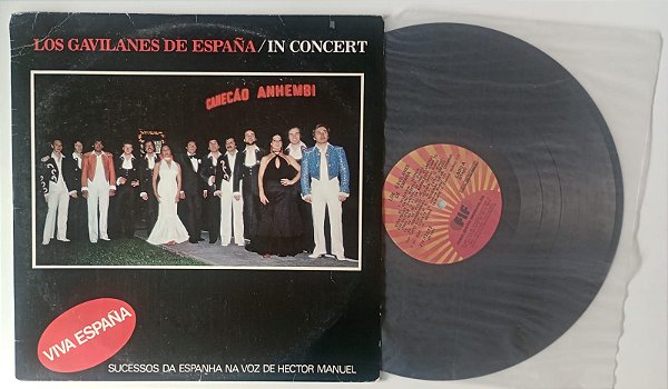 Disco de Vinil In Concert - Lp 1981 Interprete Los Gailanes de Espanã, Hector Manuel (1981) [usado]