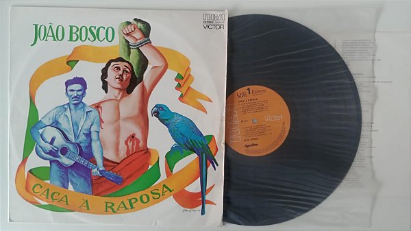 Disco de Vinil Caça À Raposa - Lp 1975 Interprete João Bosco (1975) [usado]