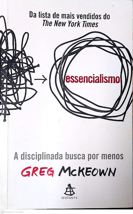 Livro Essencialismo Autor Mckeown, Greg (2015) [usado]