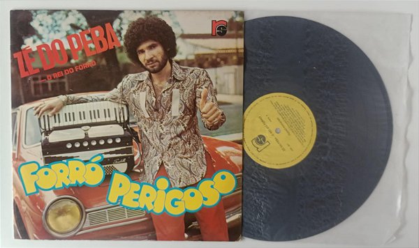 Disco de Vinil Forró Perigoso - Lp Interprete Zé do Peba [usado]