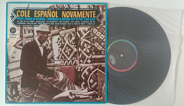Disco de Vinil Cole Español Novamente Interprete Nat King Cole (1985) [usado]