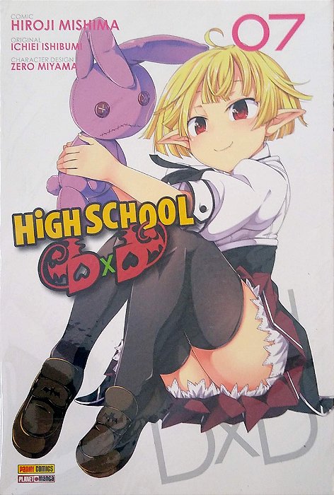Gibi High School Dxd #7 Autor Hiroji Mishima (2016) [usado]