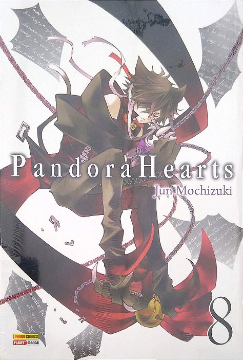 Gibi Pandora Hearts #8 Autor Jun Mochizuki (2017) [novo]
