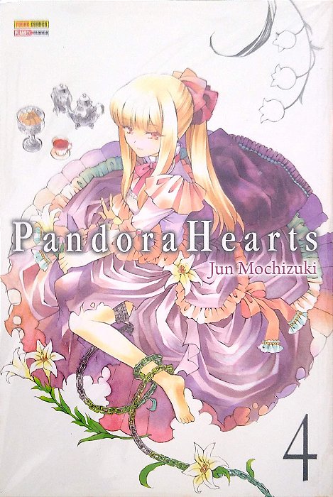 Gibi Pandora Hearts #4 Autor Jun Mochizuki (2016) [usado]