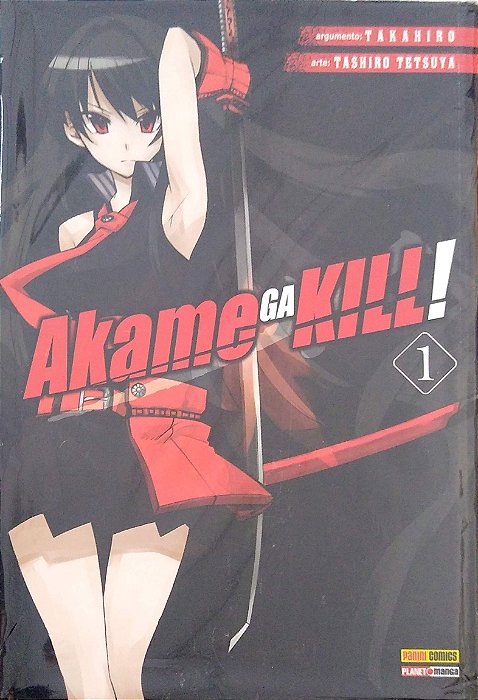 Gibi Akame Ga Kill! #1 Autor Takahiro (2016) [usado]
