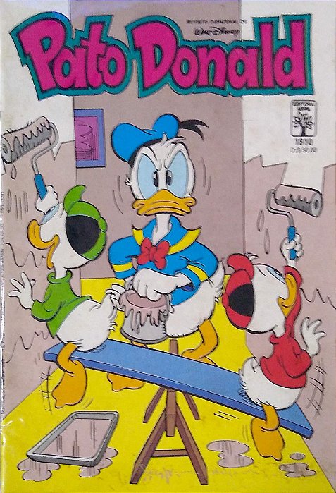 Gibi Pato Donald #1810 Autor (1988) [usado]