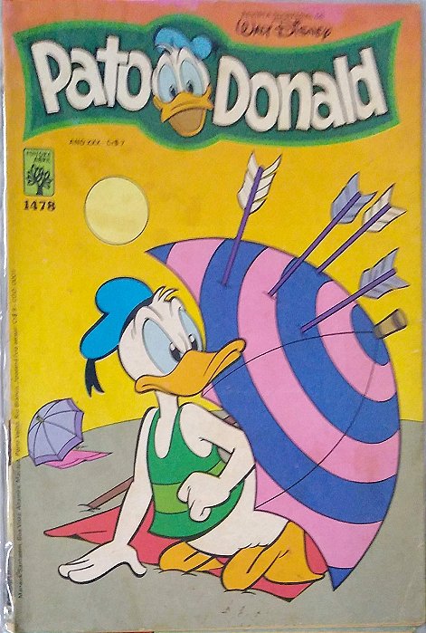 Gibi Pato Donald #1478 Autor (1980) [usado]