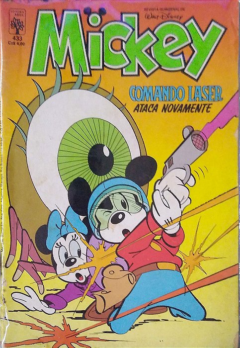 Gibi Mickey #433 Autor (1986) [usado]