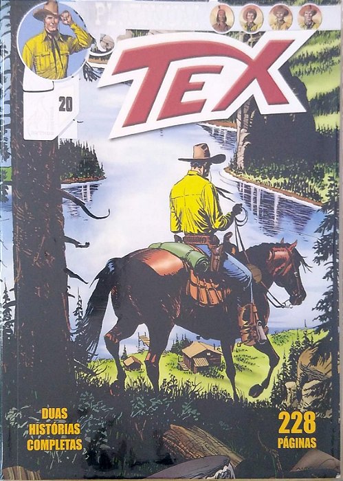 Gibi Tex Platinum #20 Autor (2019) [usado]