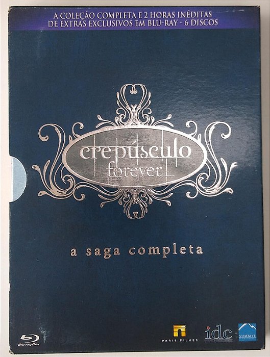 Dvd Crepúsculo Forever - a Saga Completa (6 Discos) Editora (2013) [usado]