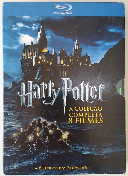 Dvd Harry Potter - a Coleção Completa (8 Discos) Editora (2015) [usado]