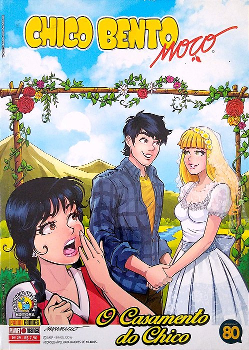 Gibi Chico Bento Moço #29 Autor Sousa, Mauricio (2016) [usado]