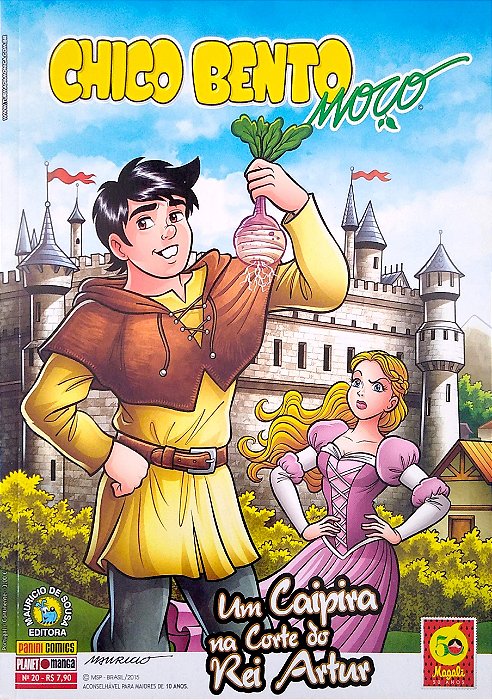 Gibi Chico Bento Moço #20 Autor Sousa, Mauricio (2015) [usado]