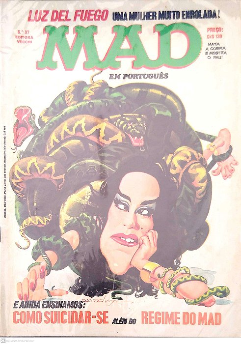 Revista Mad em Português #97 Autor (1993) [usado]