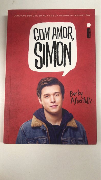 Livro com Amor, Simon Autor Albertalli, Becky (2018) [usado]