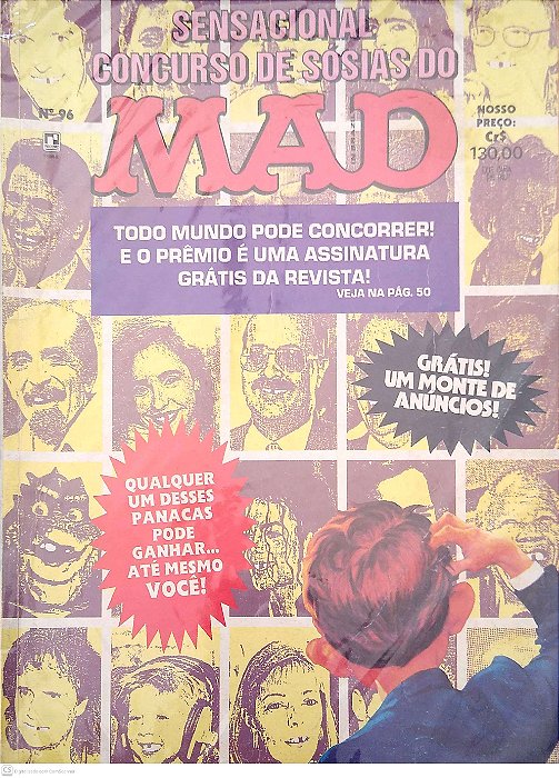 Revista Mad In Brazil #96 Autor (1993) [usado]