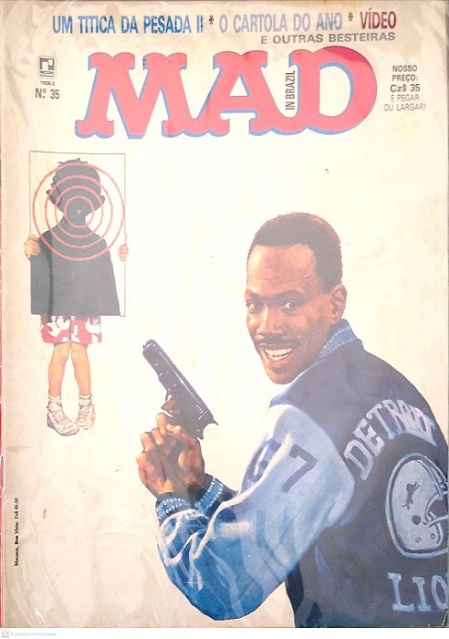 Revista Mad In Brazil #35 Autor (1987) [usado]