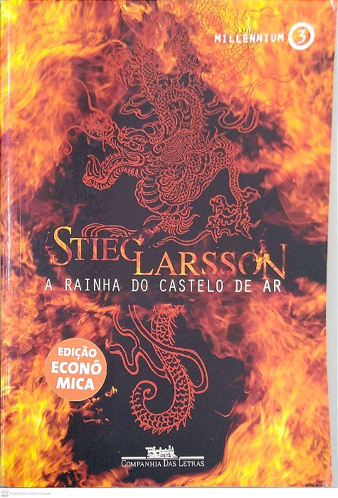Livro a Rainha do Castelo de Ar (millennium; 3) Autor Larsson, Stieg (2012) [usado]