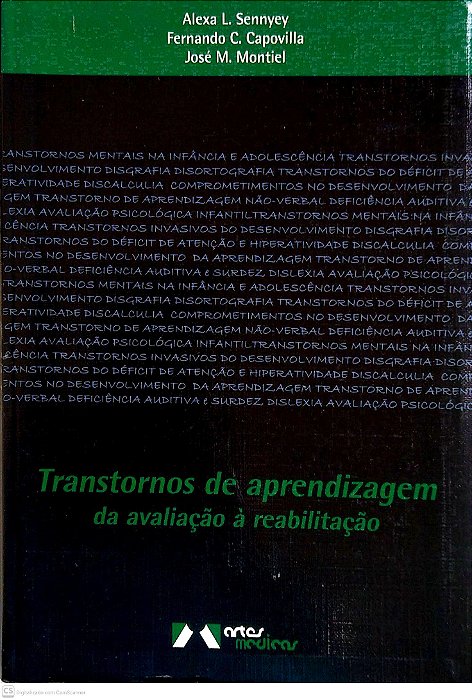 Livro Transtornos de Aprendizagem: da Avaliação À Reabilitação Autor Sennyey, Alexa (2008) [usado]