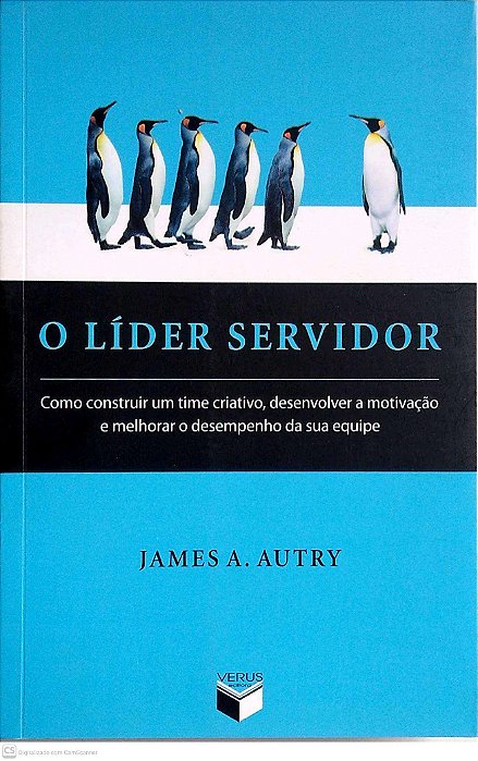 Livro o Líder Servidor Autor Autry, James A. (2010) [seminovo]